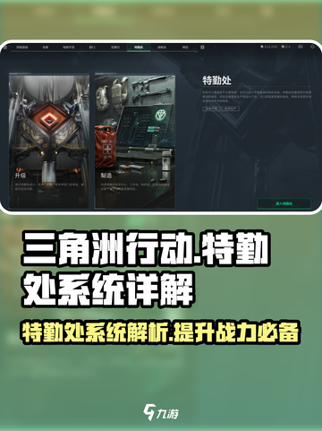 三角洲行动特勤处有什么用介绍截图1
