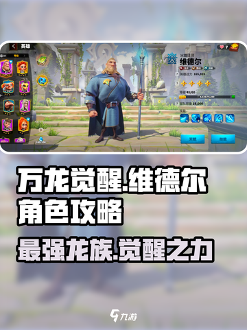 万龙觉醒🔥维德尔角色超强攻略分享！截图1