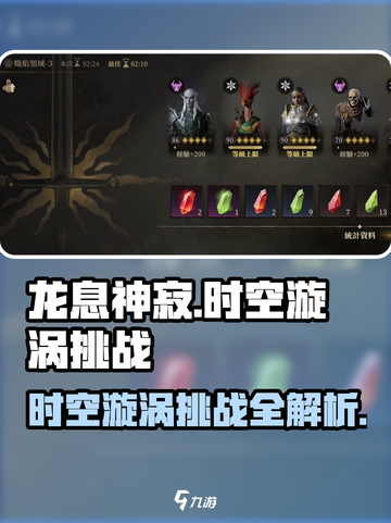 龙息神寂时空漩涡挑战攻略介绍截图1