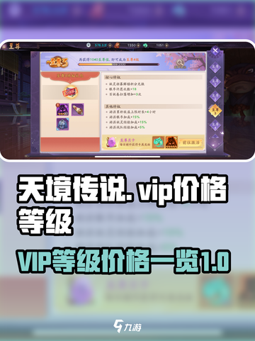 天境传说vip表展示介绍截图1