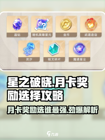 星之破晓🔥月卡奖励选谁最划算？💡截图1