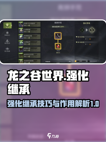 龙之谷世界强化继承怎么弄介绍截图1