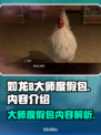 如龙8大师度假包🔥内容全揭秘！💎