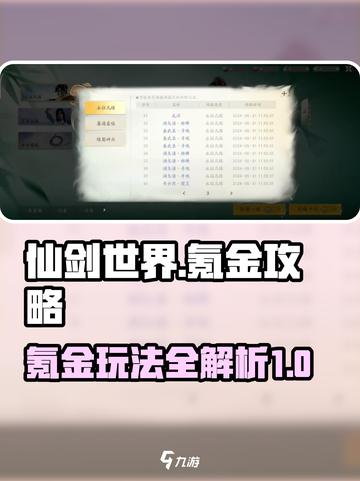仙剑世界手游氪金攻略介绍截图1