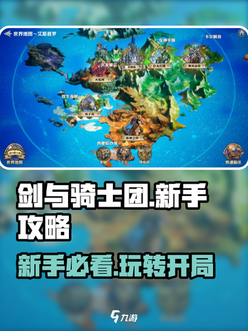 剑与骑士团🔥新手必看！开局玩法全攻略🎉截图1