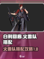 白荆回廊火雷队搭配攻略​介绍