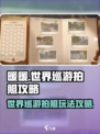 无限暖暖世界巡游拍照怎么做介绍