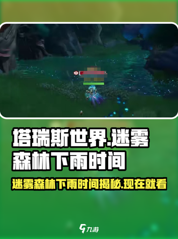 塔瑞斯世界🔥迷雾森林下雨时间大揭秘🌧截图1