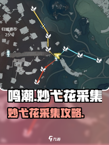 🎮鸣潮妙弋花采集全攻略！速来抢鲜版位置大公开！截图1