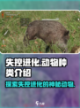 失控进化动物有哪些介绍