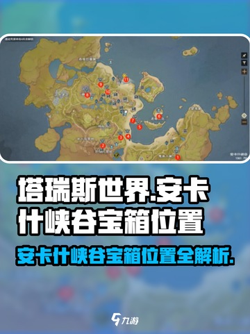 塔瑞斯世界🔥安卡什峡谷宝箱位置全揭秘！💎截图1