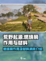 荒野起源燃烧箭作用有哪些介绍