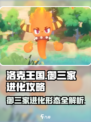 洛克王国世界御三家进化形态一览介绍