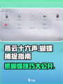 燕云十六声🔥抓蝴蝶攻略💎蝶舞翩跹等你来捉！