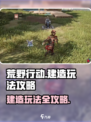 荒野起源建造怎么玩介绍