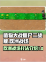 植物大战僵尸二战版欧洲战场怎么打介绍