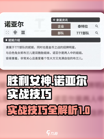 胜利女神新的希望诺亚尔怎么玩介绍截图1