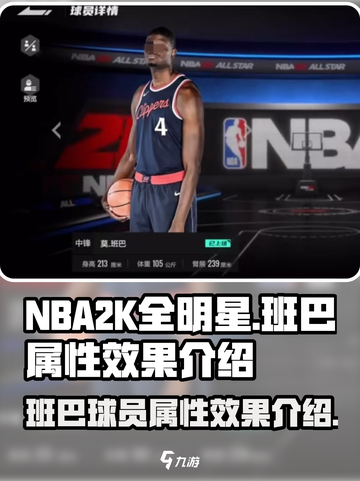 美职篮全明星班巴球员怎么样介绍截图1