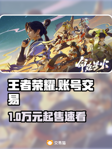王者荣耀V10账号竟卖这个价？💰截图1