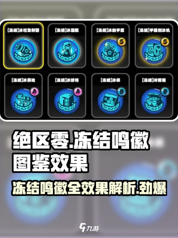绝区零🔥冻结鸣徽全解析，效果大全一网打尽！截图1