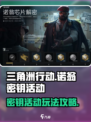 三角洲行动诺翁密钥活动攻略介绍