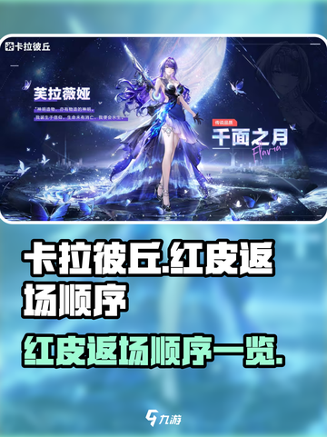 卡拉彼丘红皮返场顺序是什么介绍截图1