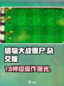 🔥植物大战僵尸杂交版神技💥
