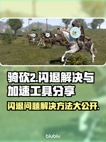 骑砍2闪退？这个加速工具让你畅玩不卡顿🔥💥截图1