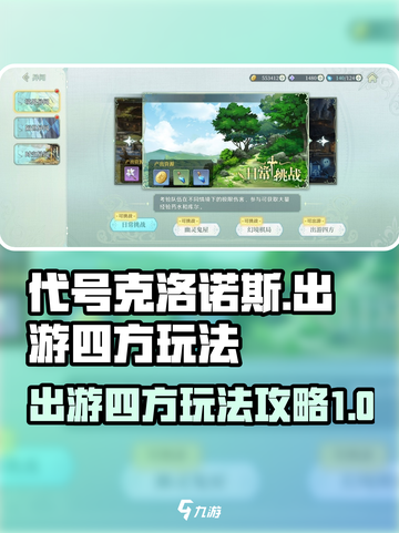代号克洛诺斯出游四方怎么玩介绍截图1