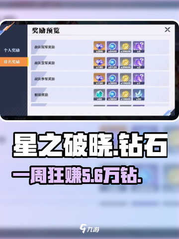 星之破晓钻石暴赚🔥一周躺赚XX钻？截图1