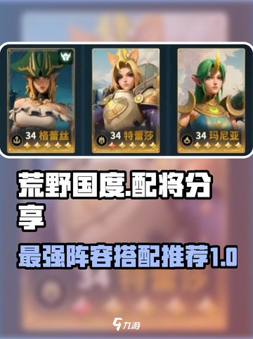 荒野国度配将分享介绍截图1