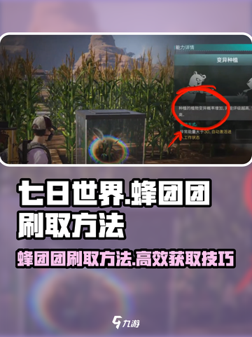七日世界蜂团团刷取方法介绍截图1
