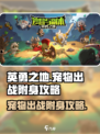 英勇之地📖宠物出战附身终极攻略🔥