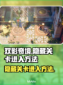 双影奇境🌟隐藏关卡入口揭秘🎉