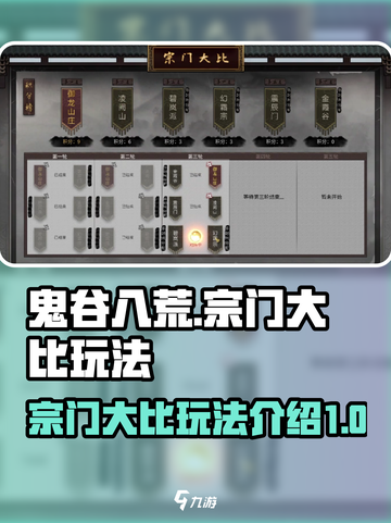 鬼谷八荒宗门大比怎么玩介绍截图1