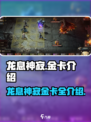 龙息神寂金卡有哪些介绍
