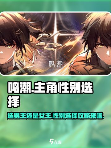 鸣潮💥选男主还是女主？手游主角性别大揭秘！截图1
