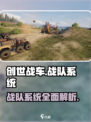 创世战车🔥战队系统全面解析，助你称霸战场！