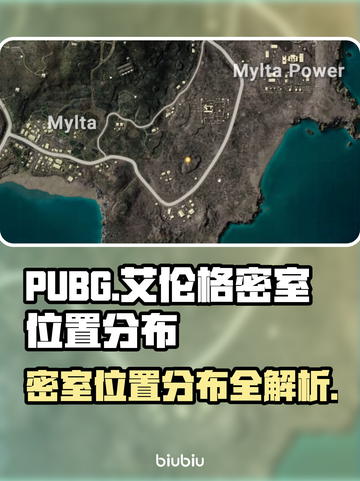 PUBG艾伦格密室位置大起底💥🔥截图1