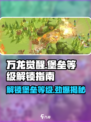 万龙觉醒🔥T3堡垒等级解锁秘籍🎉