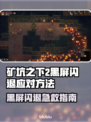 🎮《矿坑之下2》黑屏闪退？一招解决！