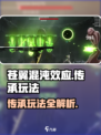 苍翼混沌效应传承怎么玩介绍