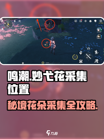 鸣潮🔥妙弋花采集位置大公开！游戏秘籍在这里👇截图1