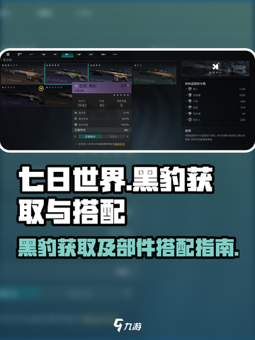 七日世界黑豹怎么获得介绍截图1