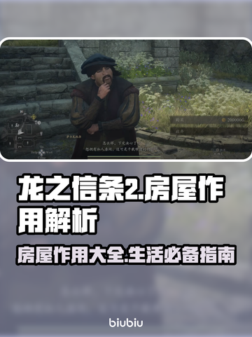 龙之信条2📖房屋作用大起底！🔥截图1