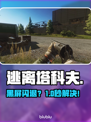 逃离塔科夫黑屏？一招秒解决！💥截图1