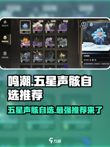 鸣潮🔥五星声骸自选必看！最佳选择在这里👇截图1