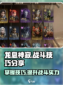 龙息神寂战斗技巧有哪些介绍