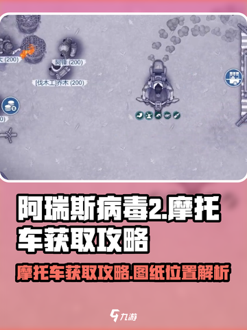 阿瑞斯病毒2摩托车图纸位置介绍截图1