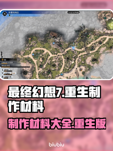 最终幻想7重生🔥制作材料大公开！💎截图1